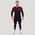 GymBeam Kompresijska majica OG1 Seamless Black/Red S