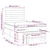 Vidaxl Box spring postelja z vzmetnico temno siva 120x200 cm blago