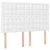 vidaXL Box spring postelja z vzmetnico bel 140x200 cm umetno usnje