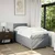 vidaXL vidaXL Box spring postelja z vzmetnico svetlo siva 80x200 cm blago, (21291237)