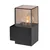 RABALUX Loanda Spoljna zidna lampa, IP54, E27, 60W, Crna