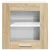 vidaXL Viseča omarica s polico Riga 2 pcs Sonoma hrast 40 x 31 x 40 cm