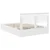 Krevet s od storage Bijelo 140 x 190 cm Konstruirano drvo