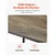VEVOR Bar miza 61x61x914 cm rjava