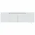 Zidni TV ormarić s LED svjetlima bijeli 135x31x39,5 cm