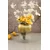 Aberto Design Vaza Line D20G, 10x20x10 cm, Zlatne boje