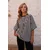 Trend Alacati Stili Ženska bluza Alc-X14539, Crno-bela