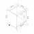 Hanah Home kuhinjski element Minar 4113, 60 cm, beli / antracit