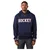 Moški pulover CCM Stripe Pullover Hoodie Navy L