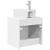 Umivaonik s policom Bijela 49,5 x 44,5 x 65 cm