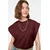 Trendyol Milla Ženska majica TWOSS20TS0021, Bordo