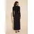 Trendyol Modest Ženska haljina Tctss26Eb00016, Crna