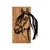 Wallity Zidna dekoracija Horse - 317, 40x3x58 cm, Smeđe boje