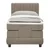 Boxspring Krevet Dixon 90/200 cm , braon