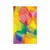 Plakat listi v jesenskih barvah - 30x45 silver