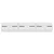 TV ormar s ladicama Bijela visokog sjaja 147 x 34,5 x 27 cm