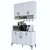 Hanah Home Polica za kuhinju JE205-3824, 120x160.4x40 cm, Bela