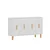 Hanah Home Konzola Tiger, 120x73,6x29,6 cm, Bela