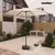 Vrtni senčnik Gina bež 300 cm