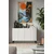 Hanah Home Komoda Ferro 120, Bela