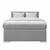 Boxspring Krevet Mira 120/200 cm , siva
