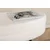 Venture Design Tabure Otto 100x40x41 cm črno-bel