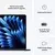 Apple laptop MacBook Air 15.3 /M4/16GB/256GB Midnight