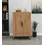 Hanah Home višenamenski ormarić 3 Raf 2 Kapak, 65 cm, atlantski bor