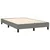shumee Box spring postelja z vzmetnico temno siva 120x200 cm blago
