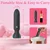 SuperLove Mighty & Smart Bullet Vibrator with App Black