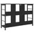Polica Crni hrast 102 x 32 x 72,5 cm Konstruirano drvo
