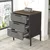 Hanah Home Kancelarijski set Srebrno-Antracit