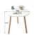 Kulin Klub sto, 60x72x60 cm, Beli