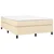 Shumee Box spring posteljni okvir krem 140x200 cm blago, (20685039)