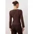 Trendyol Milla ženska bluza Twoaw26Bz00142, braon-braon