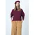 Trend Alacati Stili Ženska bluza Alc-X14391, Bordo