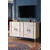 Hanah Home komoda Ilay 120, 120 cm, hrast Sapphire / bela / zlatna