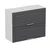 Hanah Home kuhinjski element Minar 8001, 90 cm, beli / antracit