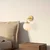 Opviq Horn 12215 Zidna lampa, Zlatna