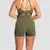 GymBeam Women‘s Combat Shorts Olive Grey
