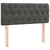 Vidaxl Box spring postelja z vzmetnico temno siv 90x190 cm žamet