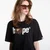 Majice A Bathing Ape Graffiti Bape Logo Relaxed Fit Tee UNISEX Black XL