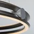Rabalux Trixo LED luster 60 cm 60 W daljinski upravljač siva 72277