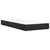 Vidaxl Box spring postelja z vzmetnico črna 90x200 cm žamet