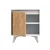 Lessentiel Maison Noćni ormarić Piona 45x52x40cm Hrast-Beli