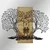 Sogno Forestale -2 GreenBlack Decorative Wooden Wall Accessory