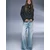 Pull&Bear Kavbojke moder denim