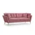 Atelier del Sofa Trosed Mapa 90x84x214cm Roze