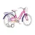 Bicikl Kids Visitor Best Friend 20 10 V-Brake Kontra 115-135cm (20) Roze Neon Uv Sjaj