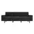 ATELIER DEL SOFA Sofa sa 3 sedišta Sparrow Extra 3 Night Grey Walnut